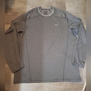 Patagonia Men Capilene 3 Midweight. Long Sleeves. 2 Shades Of Grey. XL.
